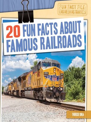 cover image of 20 Fun Facts About Famous Railroads